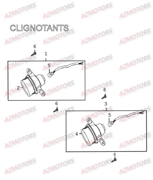 Clignotants AZMOTORS 