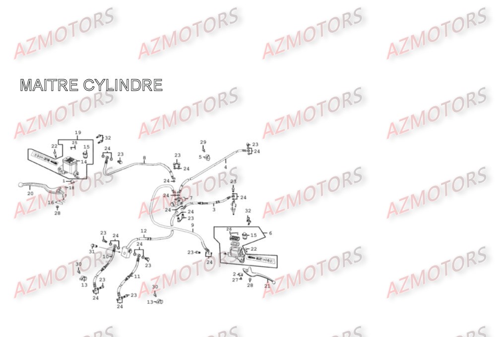 Dispositif De Freins AZMOTORS 