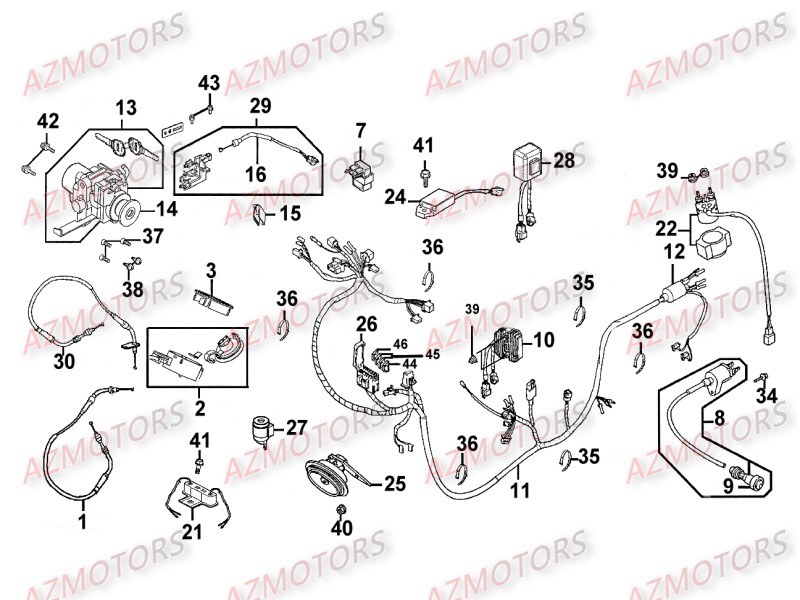 Equipement Electrique AZMOTORS 