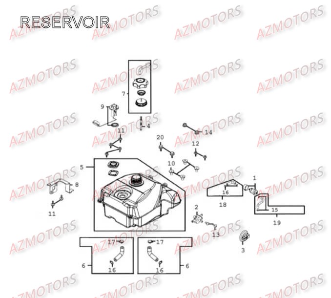 Reservoir AZMOTORS 