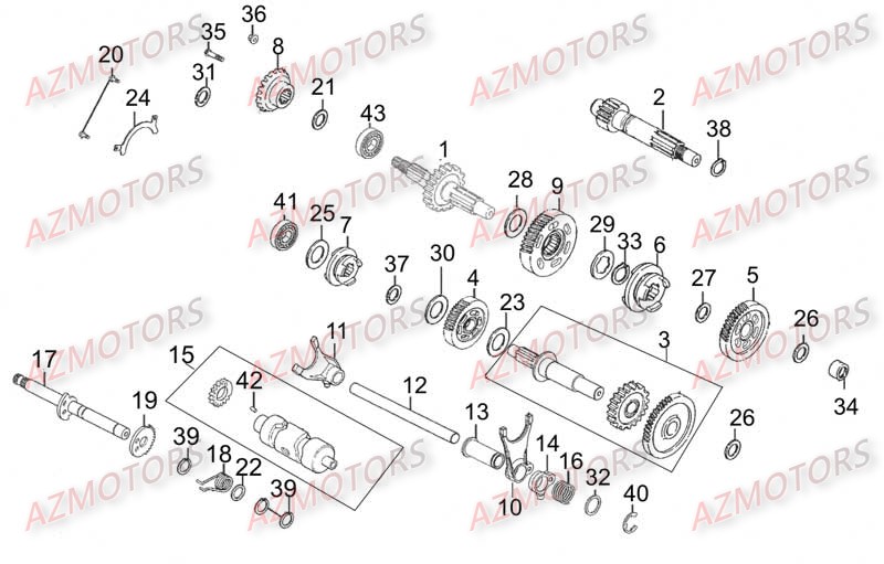Transmission AZMOTORS 