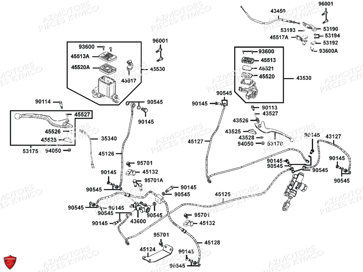 SYSTEME DE FREINS pour MXU400