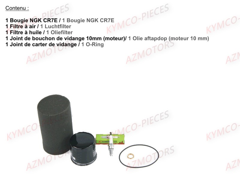 1 Set Entretien Moteur KYMCO 