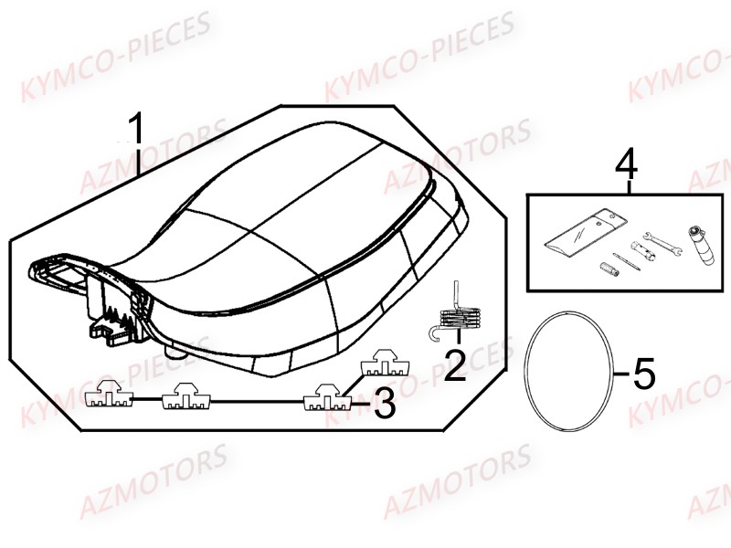 Selle KYMCO 