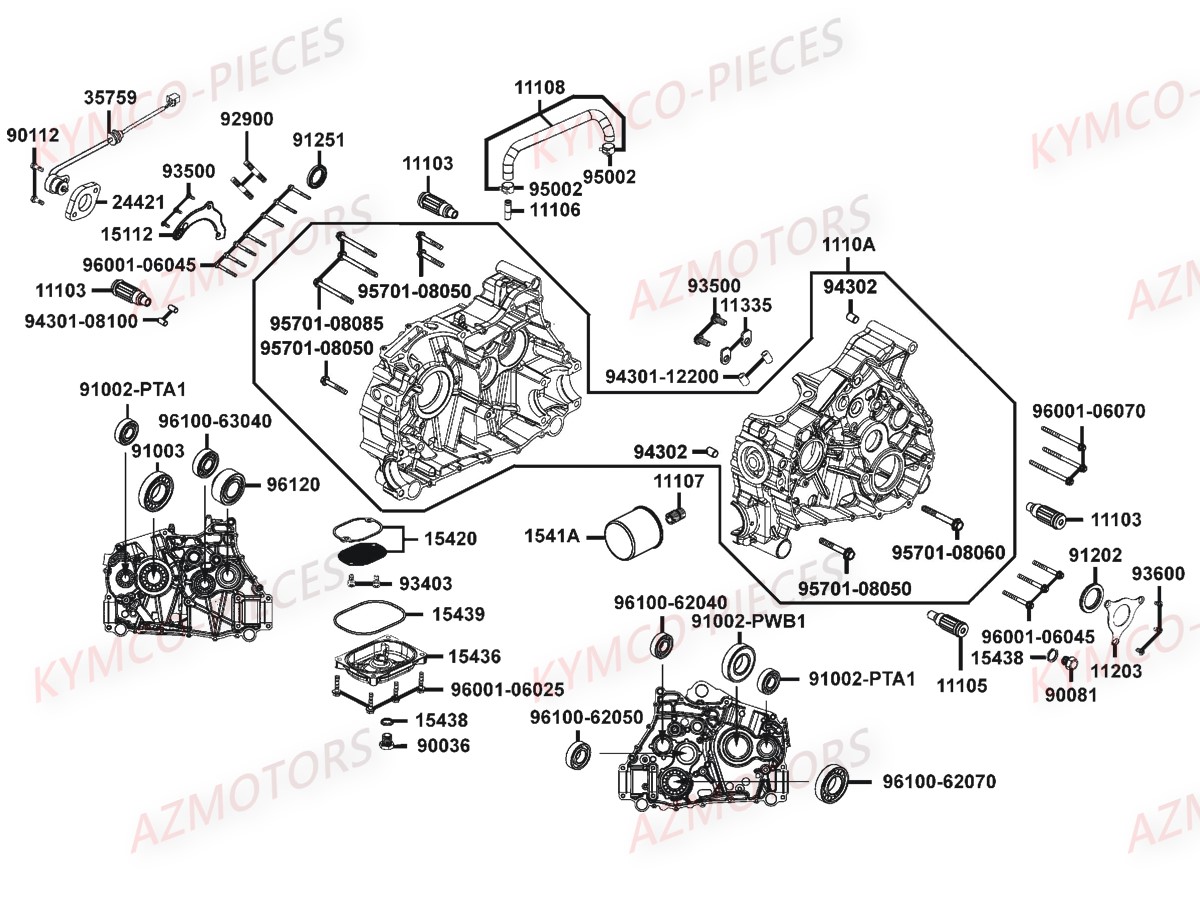 CARTER MOTEUR AZMOTORS MXU465I IRS EURO4