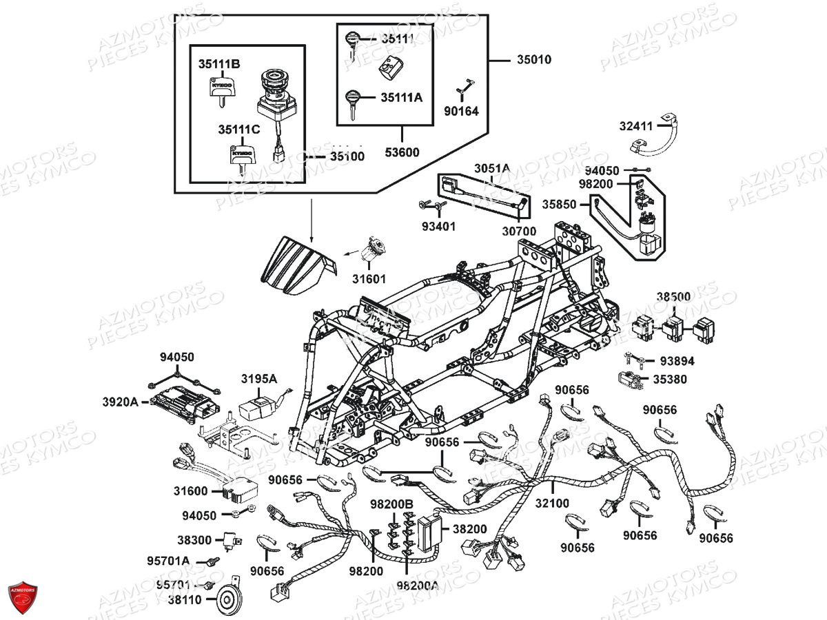 EQUIPEMENT ELECTRIQUE pour MXU465I IRS EURO4