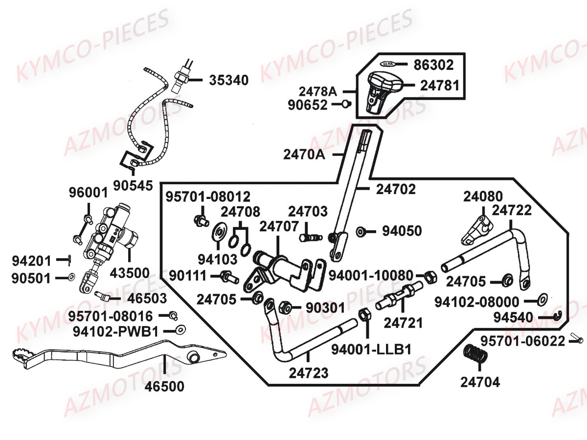 MAITRE CYLINDRE ARRIERE AZMOTORS MXU465I IRS EURO4