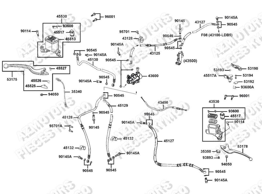 SYSTEME DE FREIN pour MXU500 IRS