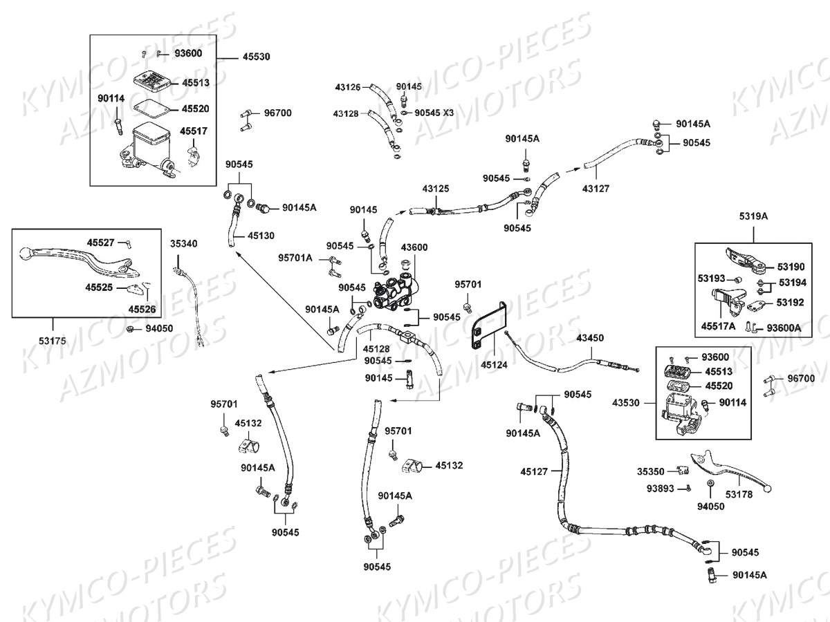 SYSTEME DE FREINS pour MXU700i IRS Euro4