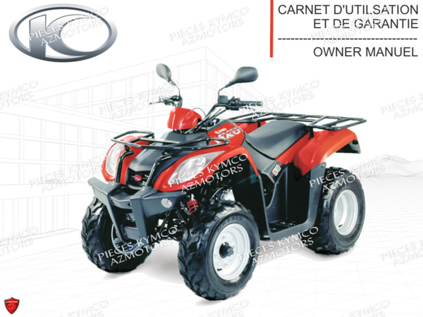 Manuel Utilisateur KYMCO Pièces MXU_50 2T EURO 2 (LB10AE)