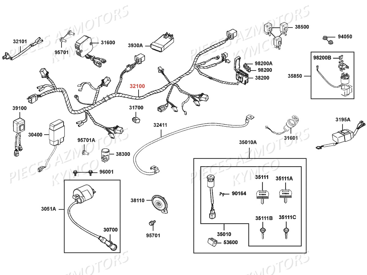 GUIDE : Problème de démarreur sur ma moto KYMCO 50, comment faire ? 