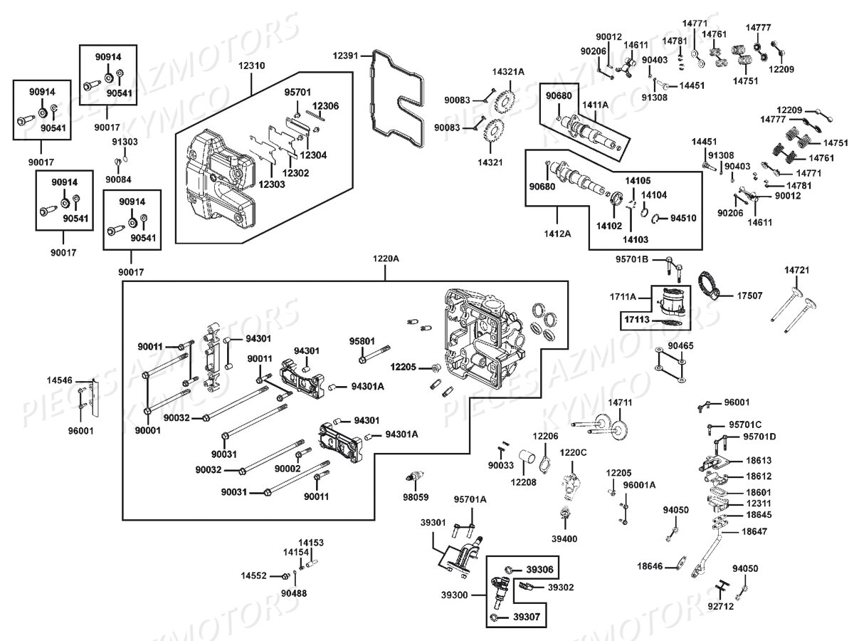 CULASSE pour MXU 500 DX IRS