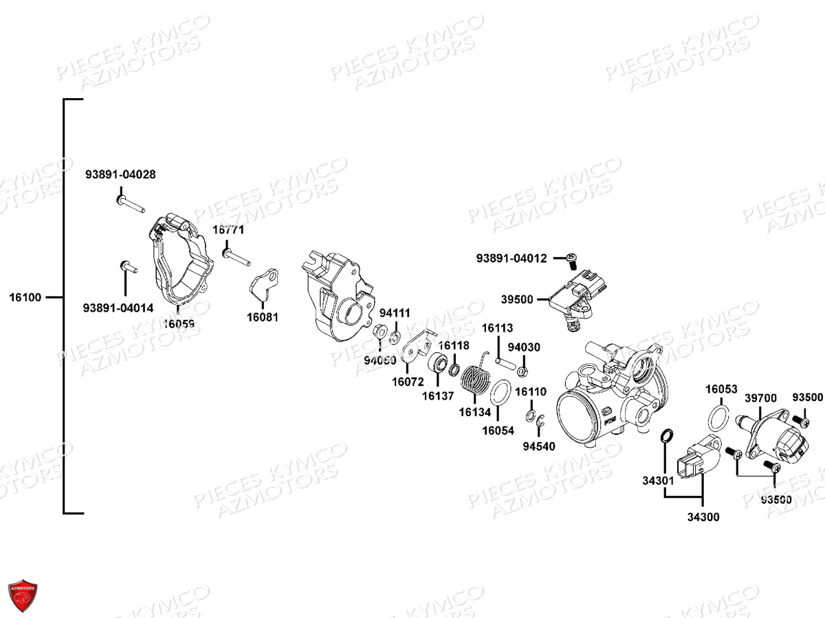 CARBURATION pour MXU 550I EPS IRS T3B