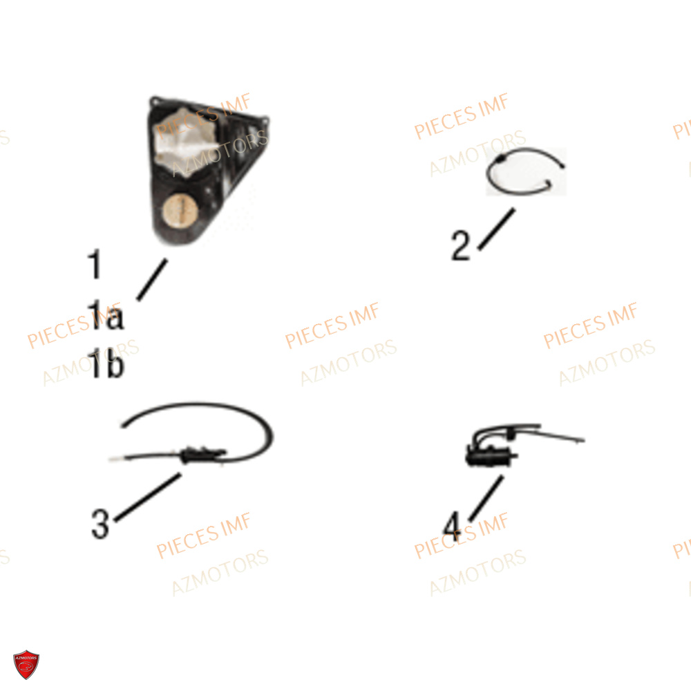 Reservoir AZMOTORS PIECES NAXOS EURO 5