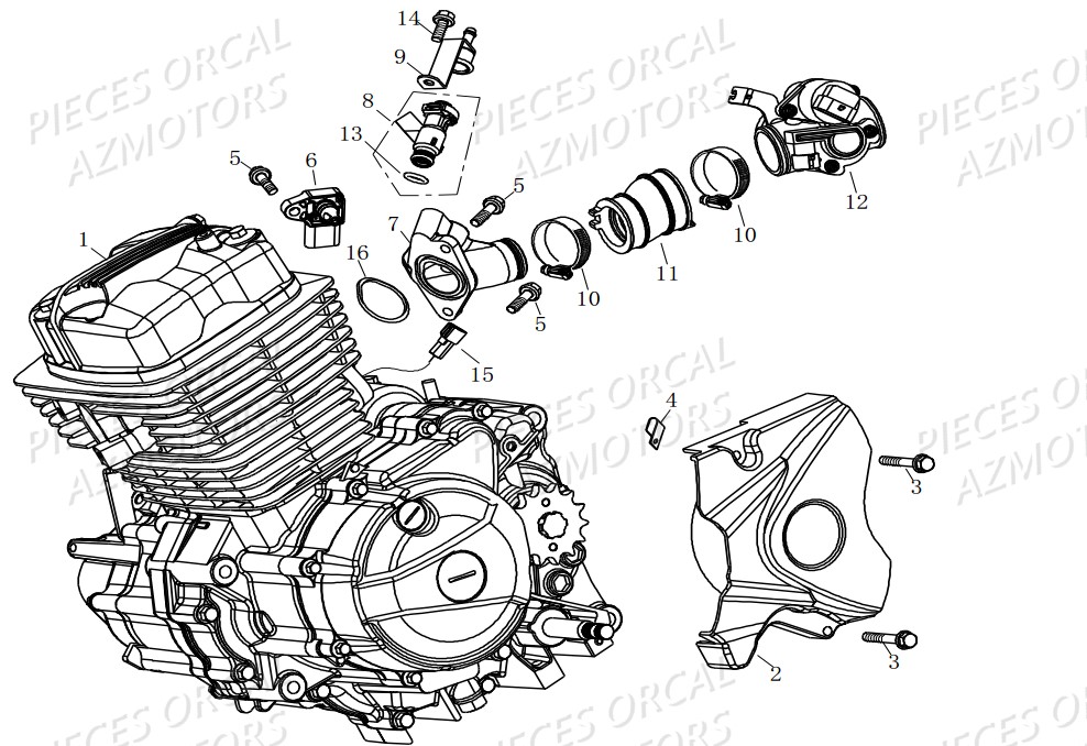 Moteur ORCAL 