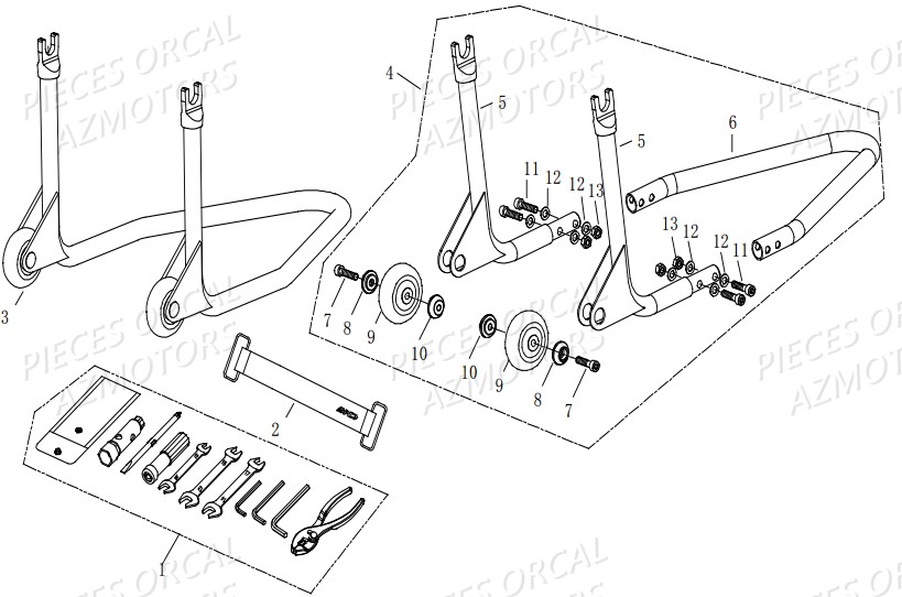 Trousse A Outils ORCAL 