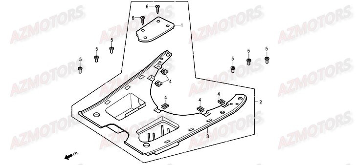 Boitier De Filtre A Air DAELIM Pieces Scooter DAELIM Otello 125cc