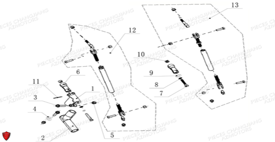 BRAS DE JONCTION pour PEKIN EXPRESS EURO 5