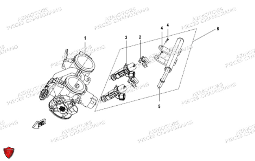 INJECTION CHANGJIANG PEKIN EXPRESS EURO 5