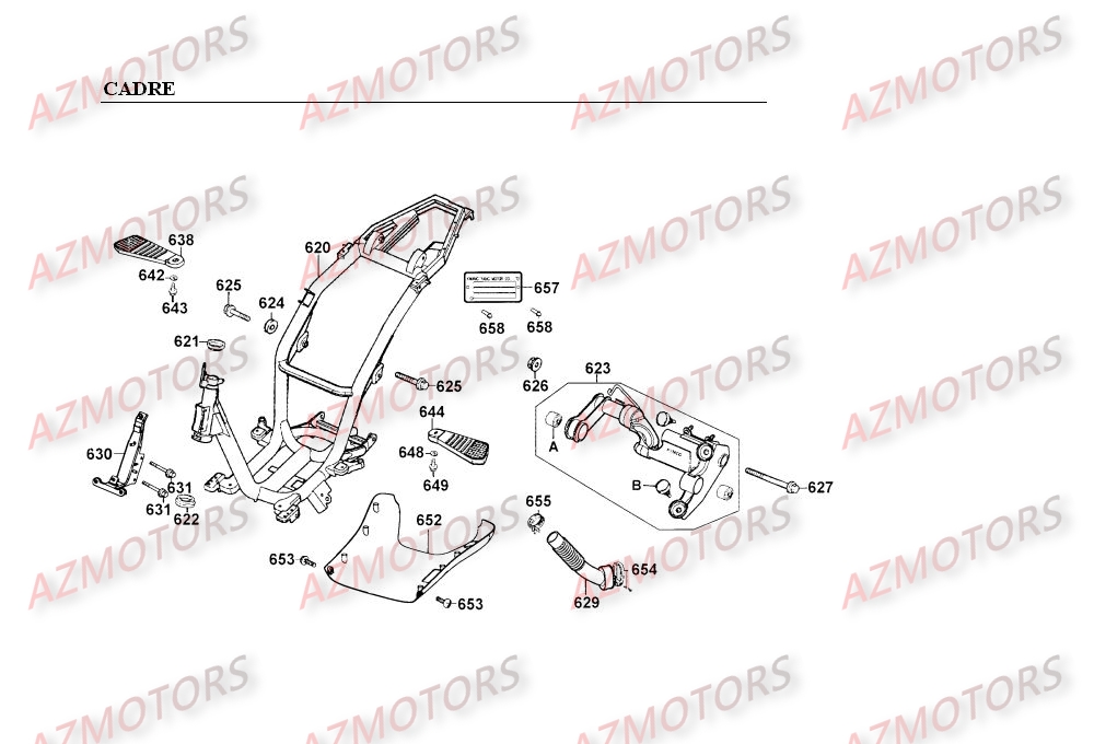 Cadre AZMOTORS 