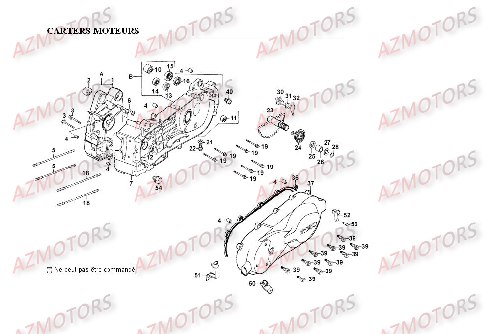 Carter Moteur AZMOTORS 