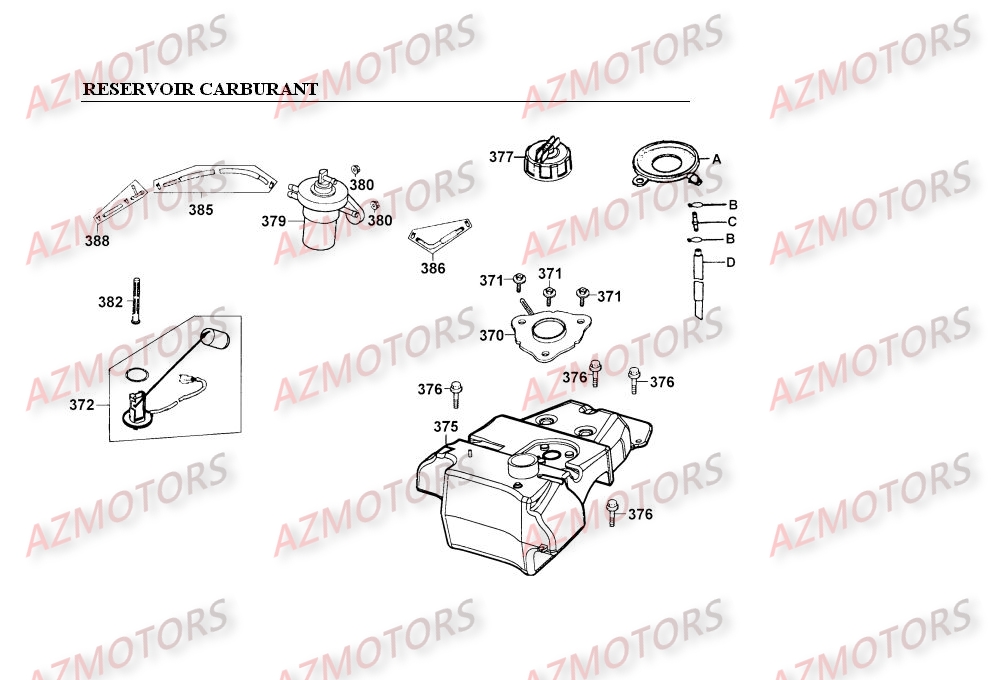 Reservoir A Carburant AZMOTORS 