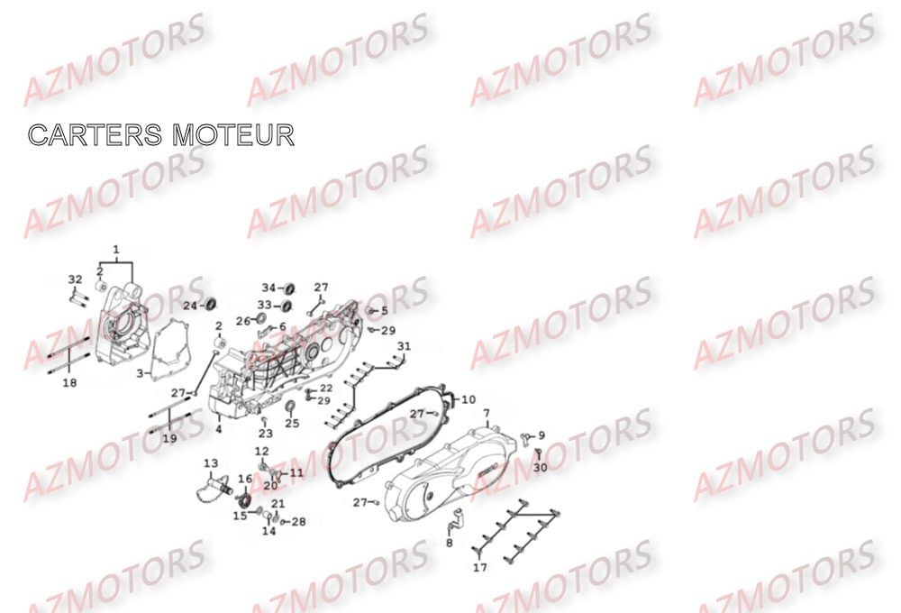 CARTER MOTEUR
