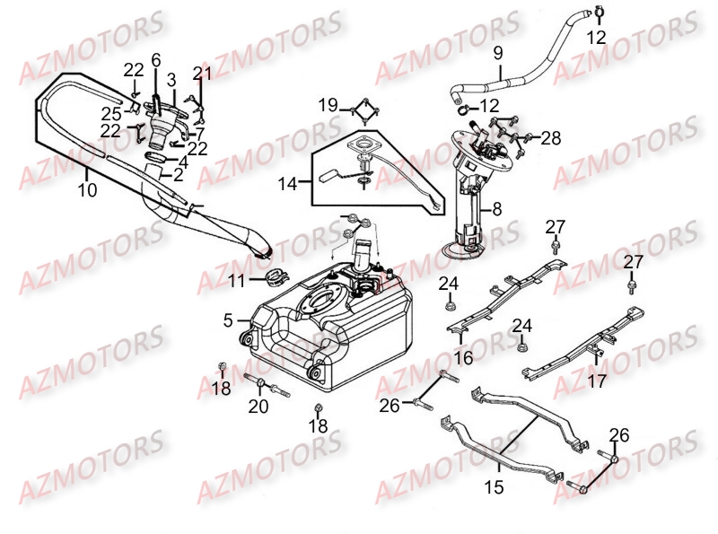 RESERVOIR pour PEOPLE250-S-AFI-III