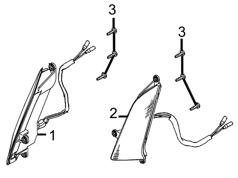 CLIGNOTANTS pour PEOPLE300-S-AFI-III