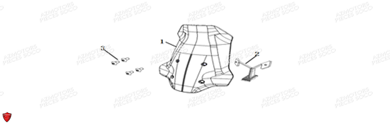 Pare Brise Cpx SUPER SOCO Pieces Scooters CPx -