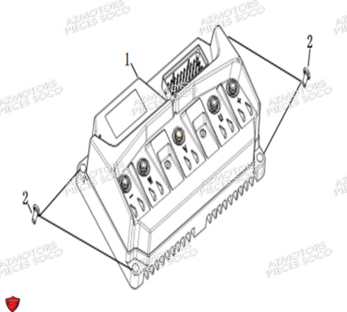 Controleur Controller SUPER SOCO Pièces CUx Pro SOCO ORIGINE