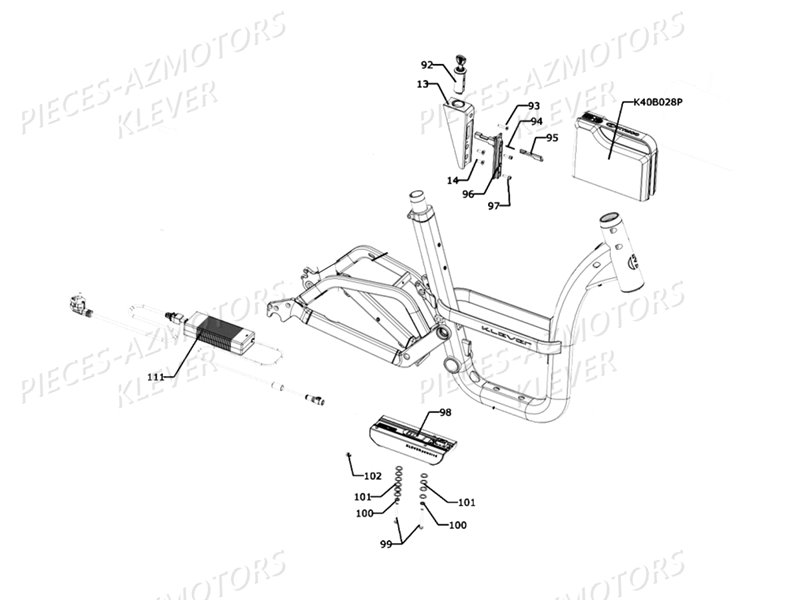 Alimentation Electrique KLEVER Pieces KLEVER B Confort