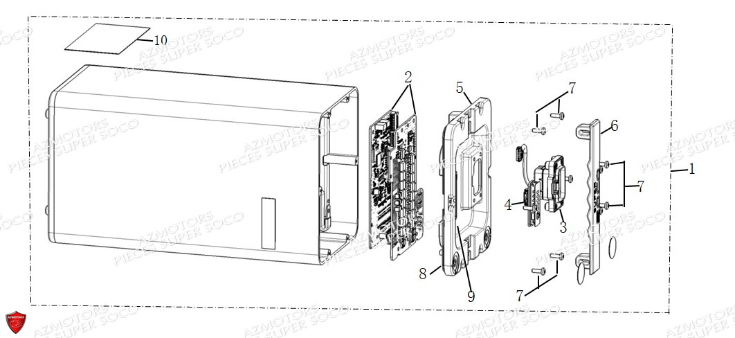 BATTERIE TC WANDERER SUPER SOCO PIECES TC WANDERER