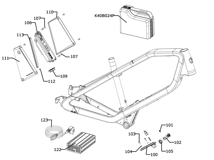 Alimentation Electrique KLEVER Pieces KLEVER X SPEED