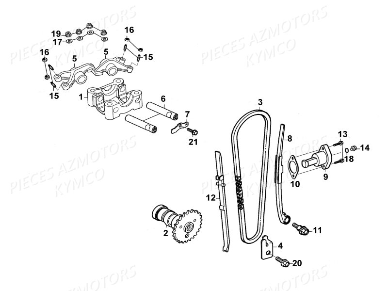 DISTRIBUTION pour QUANNON 125