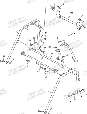 ENSEMBLE ARCEAUX pour R7