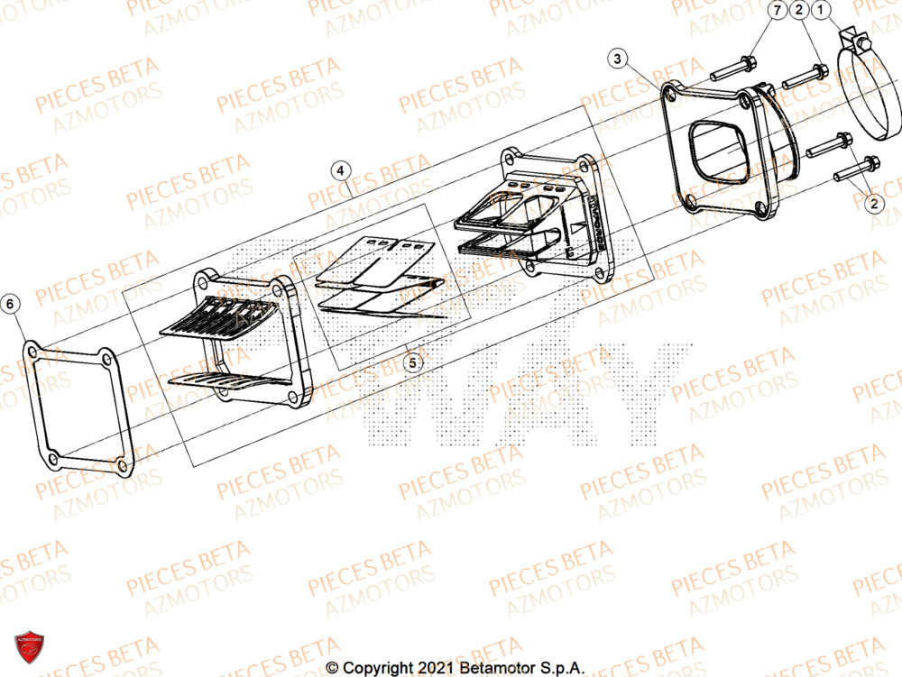 Admission BETA Pieces Beta RR 200 RACE 2T - 2026