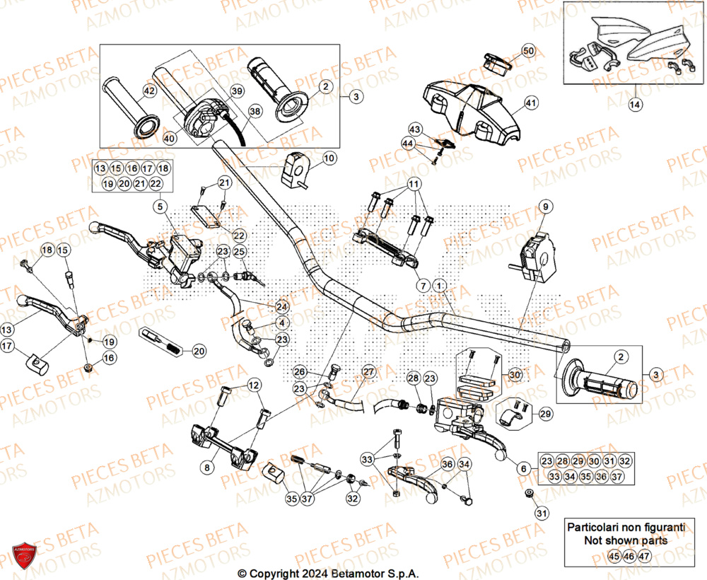 Guidon BETA Pieces Beta RR 200 RACE 2T - 2026