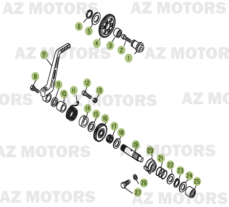 KICK-STARTER pour REV-3-125-06