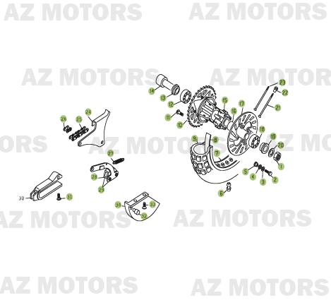 ROUE ARRIERE BETA REV 3 125 06