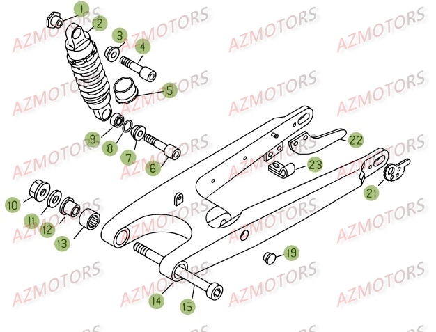 SUSPENSIONS ARRIERE BETA REV 3 125 08