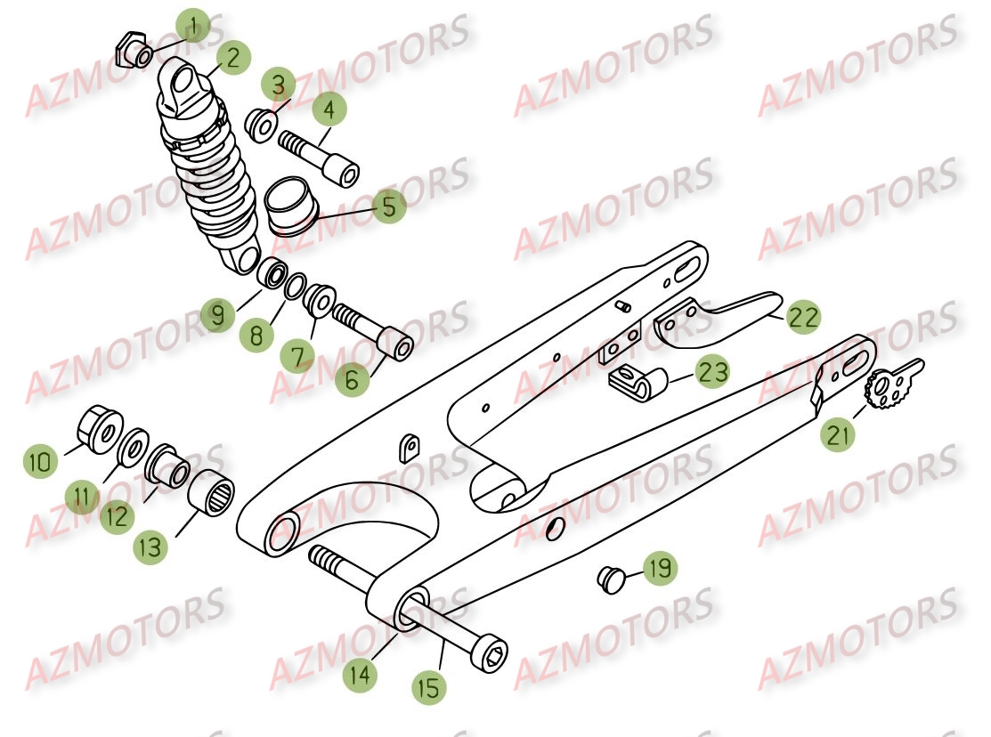 SUSPENSIONS ARRIERE BETA REV 3 200 08