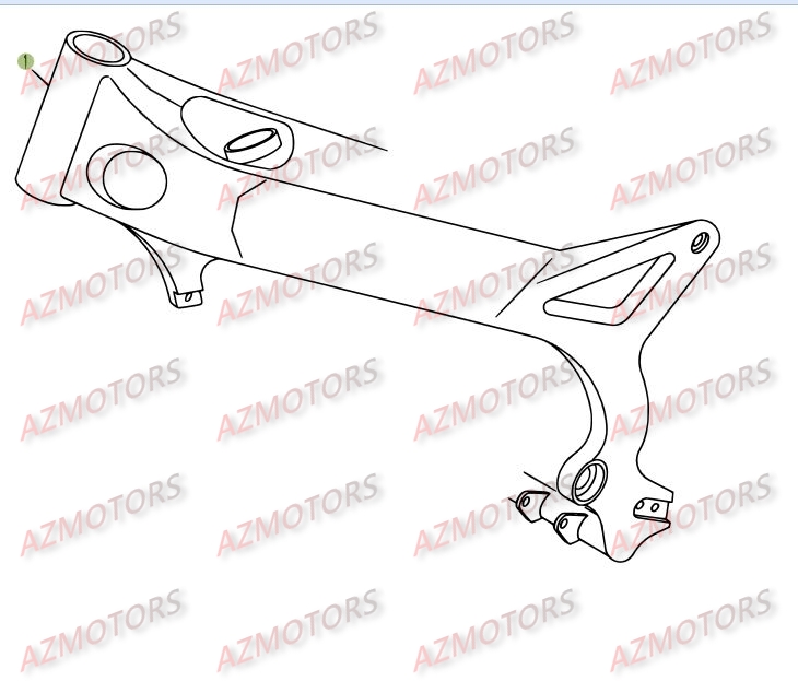 Chassis BETA Pièces BETA REV 3-125cc  - [2005]