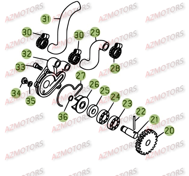 CIRCUIT DE LUBRIFICATION BETA REV3 250 05