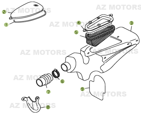 Boitier De Filtre BETA Pièces BETA REV 3-270cc  - [2006]