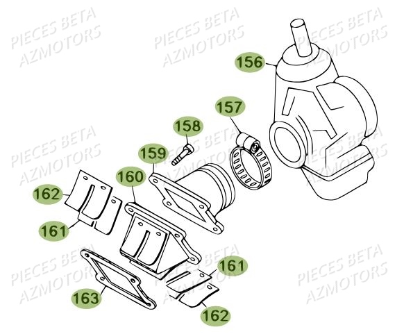 CARBURATEUR AZMOTORS REV 80 13