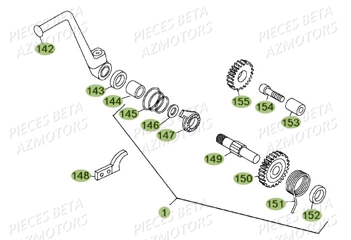 KICK STARTER AZMOTORS REV 80 13