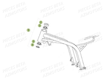 Chassis BETA Pièces BETA REV 80 - (2015)