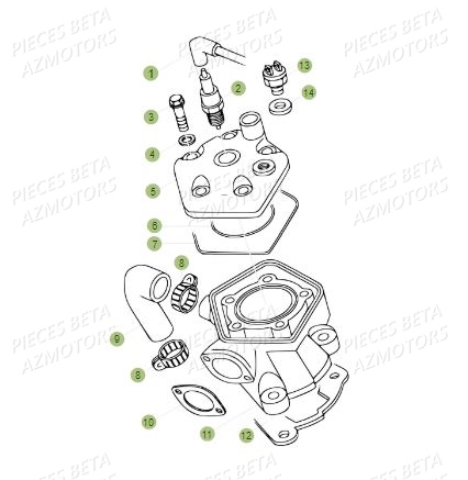 CYLINDRE BETA REV 80 15