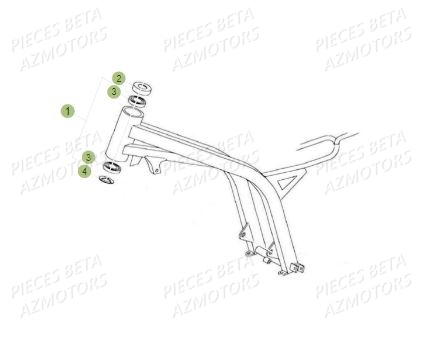 Chassis BETA Pièces BETA REV 80 - (2016)